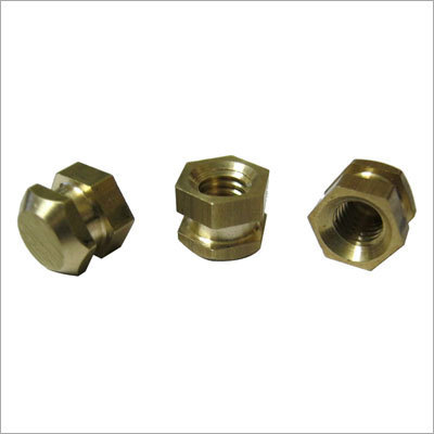 Brass dome nut