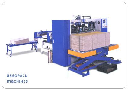 Semi Auto Box Gluer and Stitcher Machine