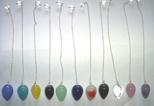 Gemstone Drop Pendulums For Healing