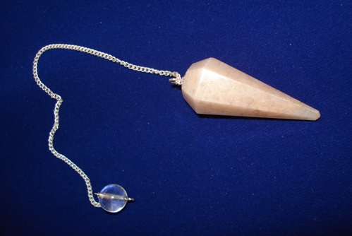 Gemstone Moonstone Peachy Pendulums For Jewellery