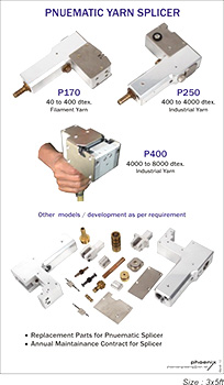 PAWAN BANDH PNEUMATIC FILAMENT YARN SPLICER