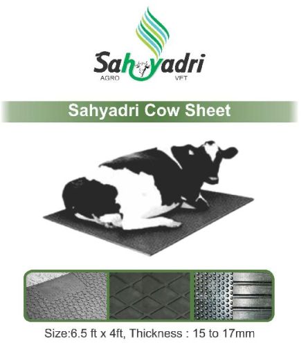 Cow Rubber Mat