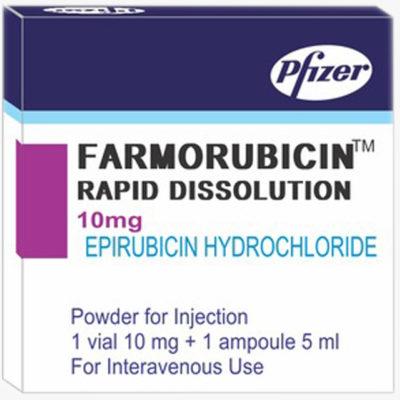 EPIRUBICIN HYDROCHLORIDE INJECTION 10, Packaging Type : Plastic Bottle