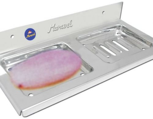 Double Square Soap Dish