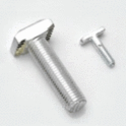 Brass T-Head Bolts, Color : Silver