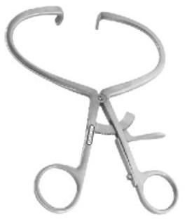 DOYENS Mouth Gag, Color : Silver, Handle Material : Metal