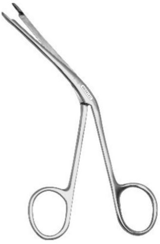 Polished Stainless Steel Hartman Aural Forcep, Color : Silver