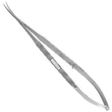 Spring Scissor, Color : Silver for Clinical Use