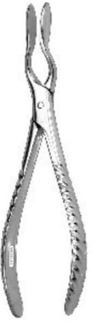 Polished Stainless Steel Walsham Septum Straightening Forceps