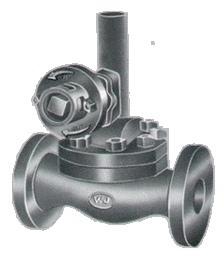 Casting Blue Down Valve, Power : Pneumatic