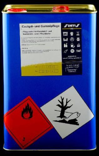 White DASHBOARD AND TIRE POLISH (PASTE)