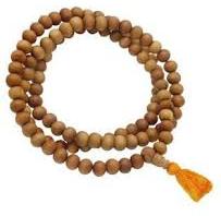 Sandalwood Jaap Mala, For Religious Use, Form : Solid