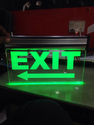 Round LED Edge Lit Signage, Dimension : 300x200mm