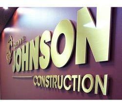 Metal 3D Letters Sign Board, Size : 290mm X 135mm X 60mm