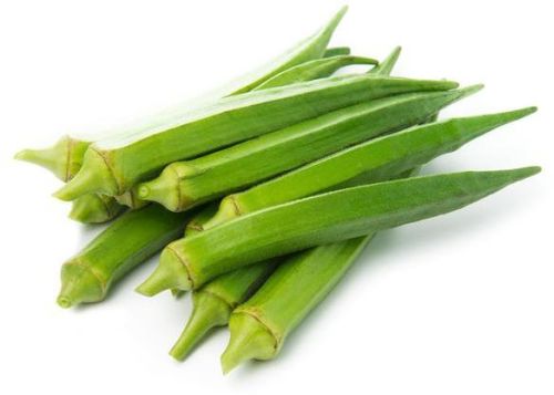 Fresh Okra, Color : Green