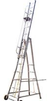 Polymer Wheeled Extention Ladders
