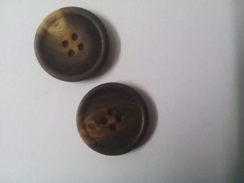 Plain Buffalo Horn Button For Garments