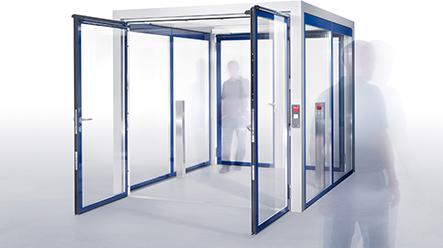 Security Interlocking Door System
