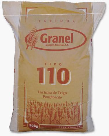 Type 110 Baking Flour, Brand Name : Granel, Packaging Type : White