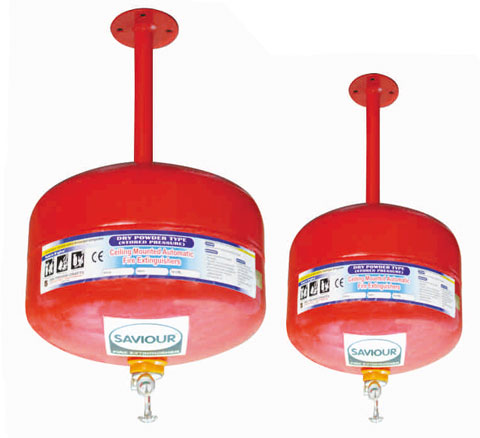 Ceiling Mounted Automatic Powder Base Fire Extinguishers