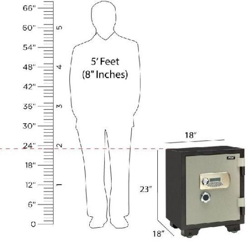 FIRE WARRIOR 55 Security Safes