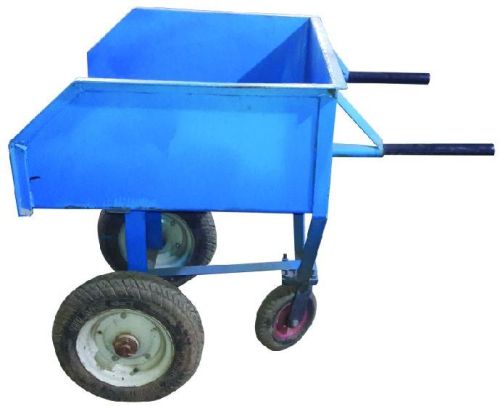 Stainless Steel Three Wheel Trolley, For Handling Heavy Weights, Capacity : 210liter/300kgs