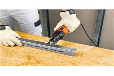 Trimming Sheet Metal Shears