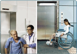 Hospital elevators