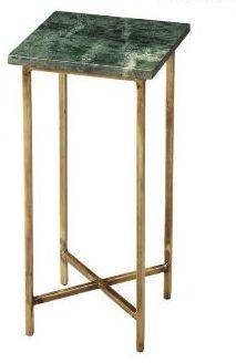 Marble Side Table, Color : Green