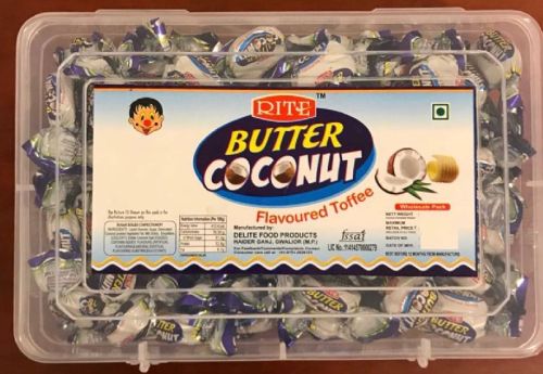 Rite Butter Coconut Toffee, Certification : FSSAI Certified