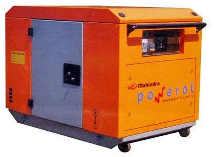 Semi Automatic 5KVA Mahindra Portable Generator, For Industries, Hospital, Hotels, High Rise Building