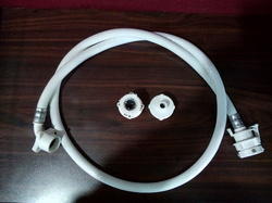 Round PVC Washing Machine Inlet Hose, Color : White