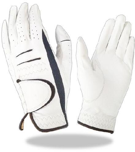 Golf Glove Combined Lycra Color White For Gloves