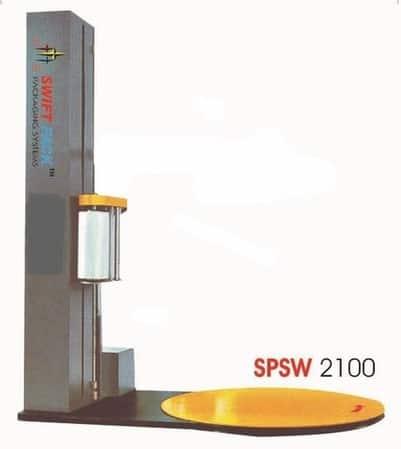 Pallet Stretch Wrapping Machine, Material : Mild Steel
