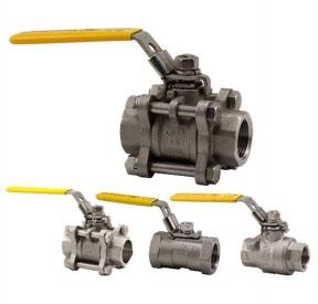 Ball valves, Pressure Rating : 200 PSI