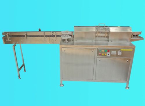 AIR JET EMPTY BOTTLE CLEANING MACHINE