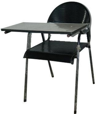 MS Black Writing Pad Chair