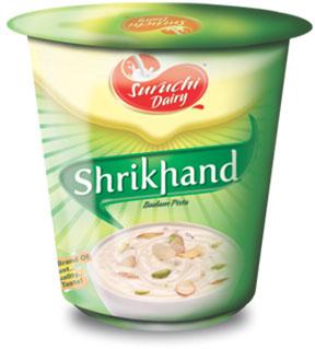 Shrikhand, Packaging Size : 100g, 200g, 500g, 1kg, 25kg