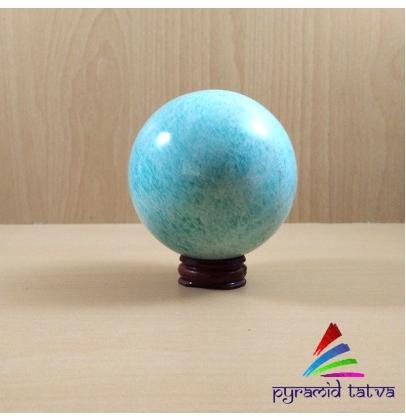 Pyramid Tatva Amazonite Ball