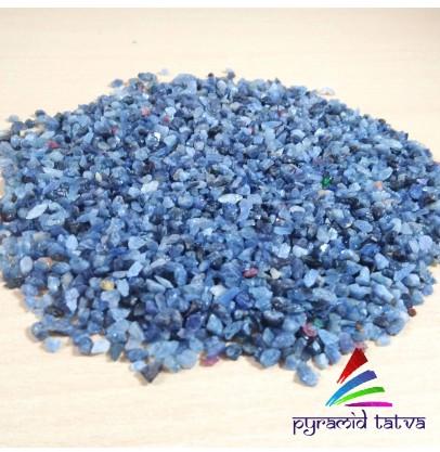 Pyramid Tatva Blue Sapphire Granules Raw