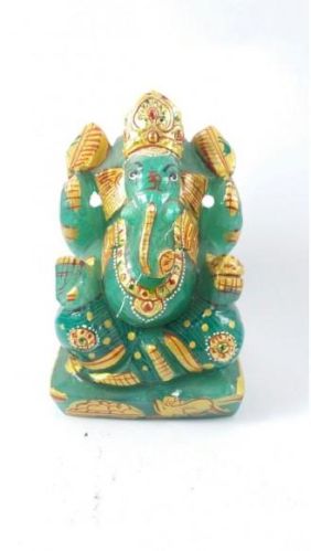 Green Aventurine Ganesh 314 Gm