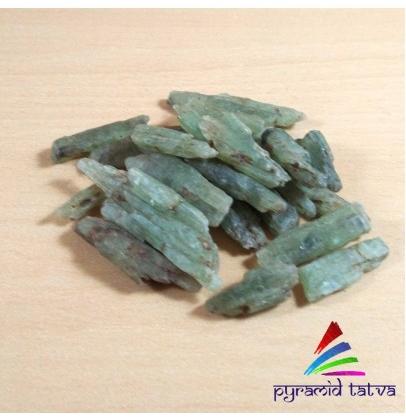 Pyramid Tatva Green Kyanite Raw Blades