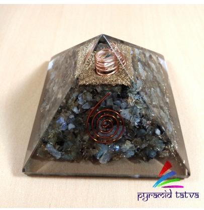 Labradorite Orgonite Pyramid