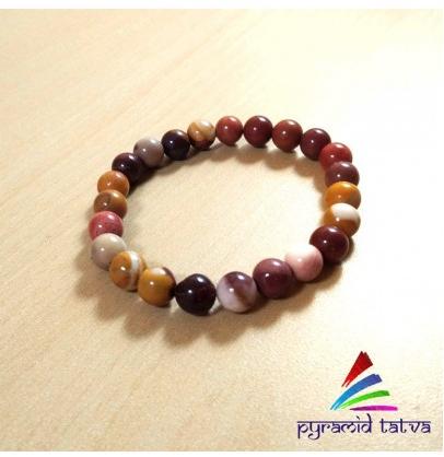 Mookaite Bead Bracelet