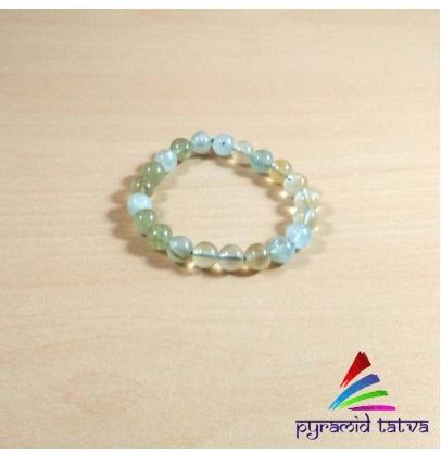 Prehnite Beads Bracelet