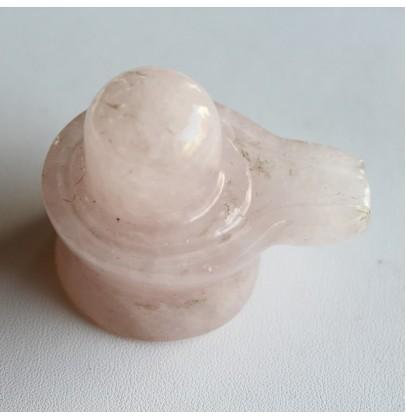 Pyramid Tatva Rose Quartz Shivling