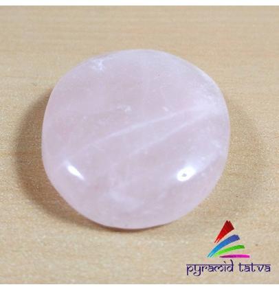 Rose Quartz Worry Stone