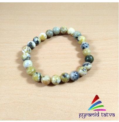 Pyramid Tatva Serpentine Bead Bracelet