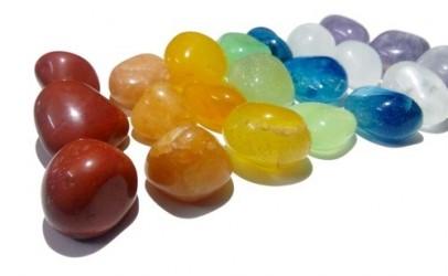 Seven Chakra Tumbled Stone