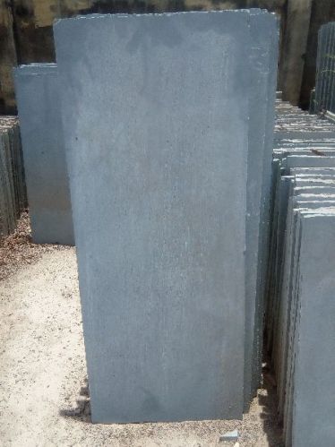 Plain Polished Blue Kota Stone, Stone Form : Solid